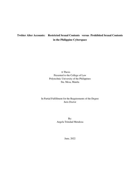 manila alter twitter|(PDF) Twitter Alter Accounts: Restricted Sexual Contents versus.